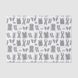 Papier Mousseline Jacquard gris Motifs Articles Tissu Papier