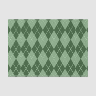 Papier Mousseline Jacquard vert 2