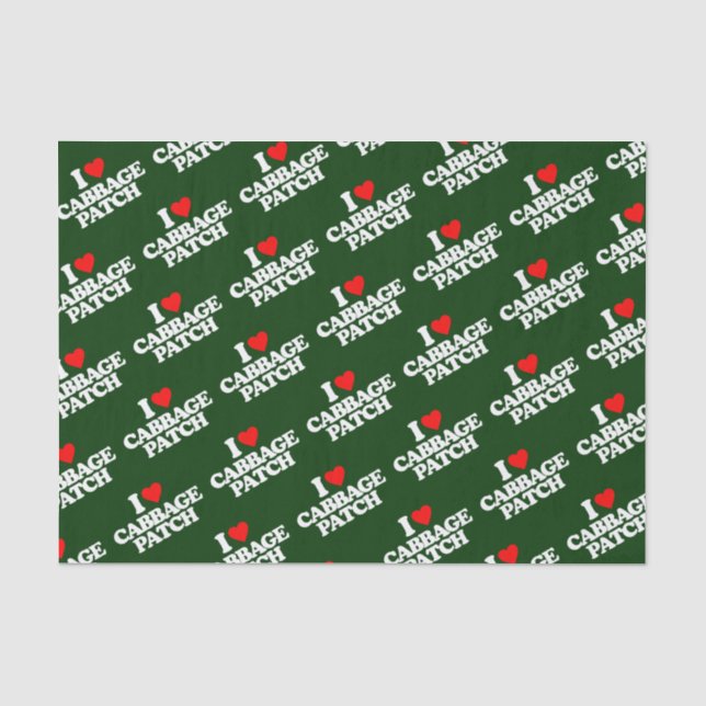 PAPIER MOUSSELINE J'AIME LA CORRECTION DE CHOU (Recto)