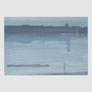 Papier Mousseline James Whistler - Nocturne : Chelsea