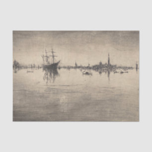 Papier Mousseline James Whistler - Nocturne, de Venise