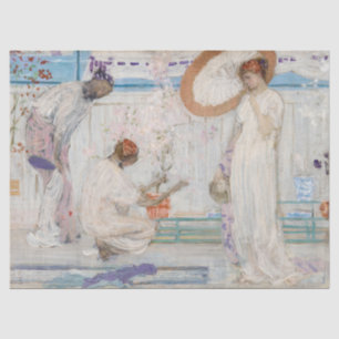 Papier Mousseline James Whistler - Symphonie blanche, Trois filles