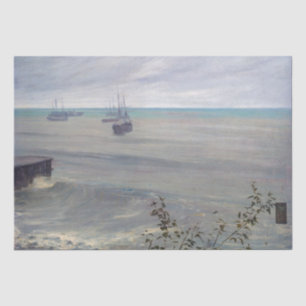 Papier Mousseline James Whistler - Symphonie en gris et vert