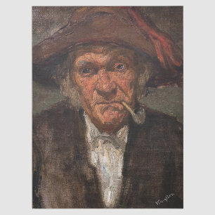 Papier Mousseline James Whistler - Un homme fume un tuyau