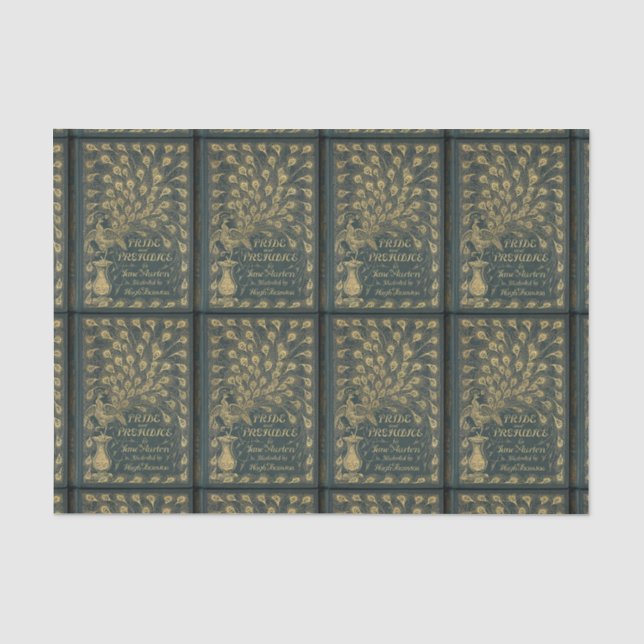 Papier Mousseline Jane Austen Fierté et préjugés Couverture du livre (Recto)