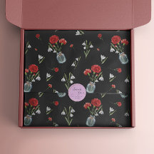 Janvier Mois de naissance Fleur Carnation neige ch