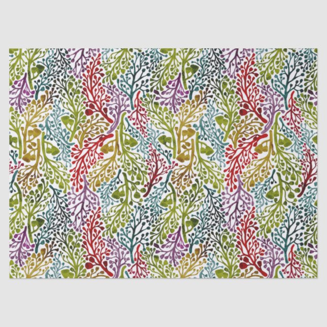 Papier Mousseline Jardin australien (Recto)