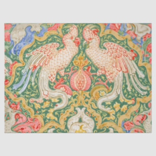 Papier Mousseline Jardin de Cockatoo de Walter Crane