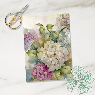 Papier Mousseline Jardin de fées d'Hydrangea