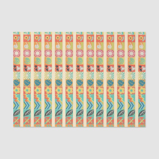 Papier Mousseline Jardin Floral - Edith (Recto)