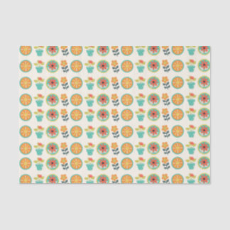 Papier Mousseline Jardin Floral - Penny