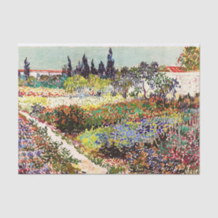 Papier Mousseline Jardin Floral Van Gogh À Arles Art Floral