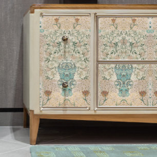 Papier Mousseline Jardin Floral William Morris Cottagecore Découpage