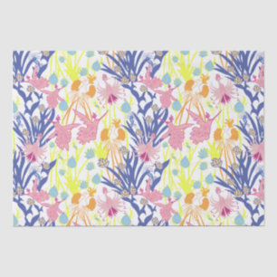 Papier Mousseline Jardin surréaliste