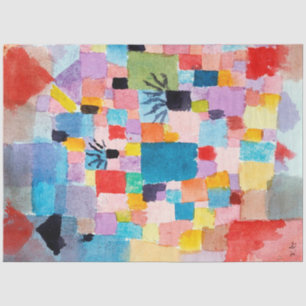 Papier Mousseline Jardin tunisien, Klee