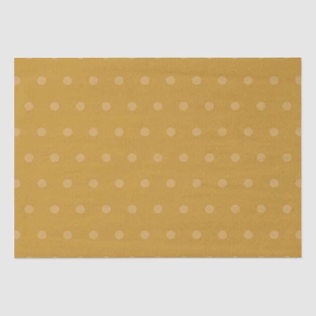 Papier Mousseline Jaune feuille automne (Recto)