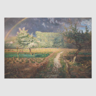 Papier Mousseline Jean-François Millet - Printemps à Barbizon