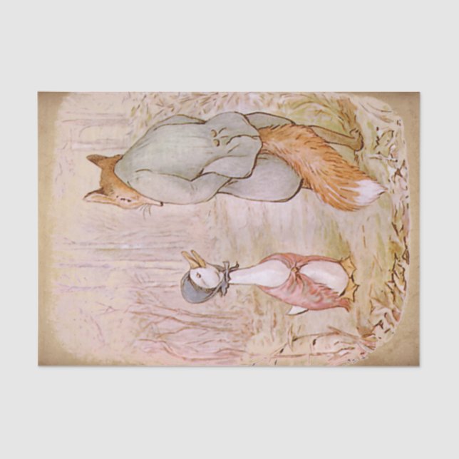 Papier Mousseline Jemima Puddle Duck (Recto)