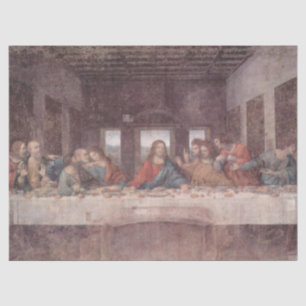 Papier Mousseline Jésus "Yeshoua" La Dernière Cène, Léonard de Vinci