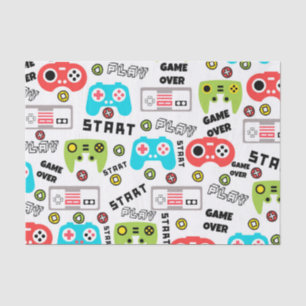 Papier Mousseline Jeu vidéo Retro