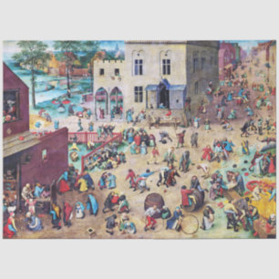 Papier Mousseline Jeux pour enfants, Pieter Bruegel