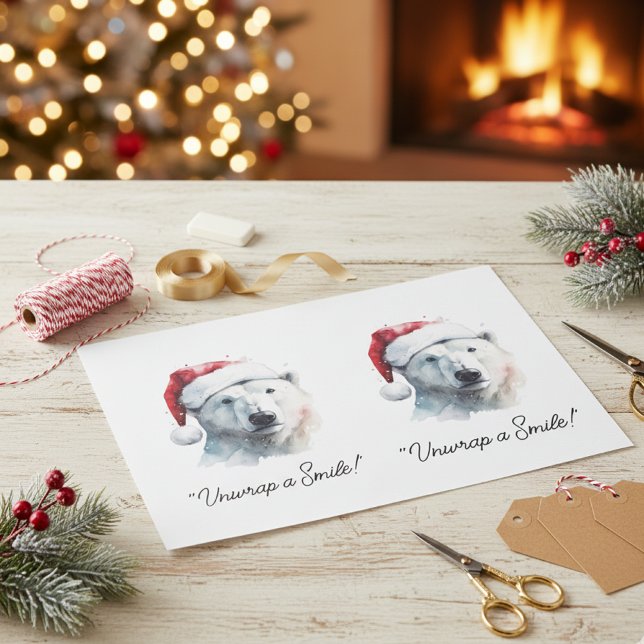 Papier Mousseline Jingle Bear Joy, custom (Créateur téléchargé)