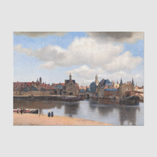 Papier Mousseline Johannes Vermeer - Vue de Delft