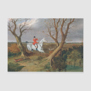 Papier Mousseline John Frederick Herring Snr La chasse au souffolk