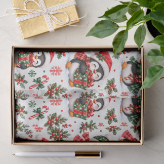 Papier Mousseline Joie des Fêtes de Noël de Pingouin