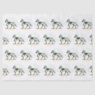 Papier Mousseline Jol Holiday Cheval Islandais