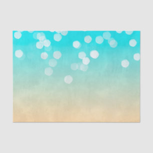 Papier Mousseline Joli Beach Bokeh