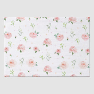 Papier Mousseline Joli Rose Floral Rose Fleurs Découpage