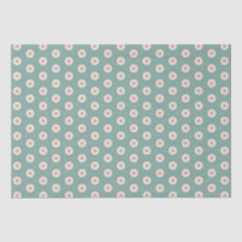 Papier Mousseline Joli Sage Green Boho Motif