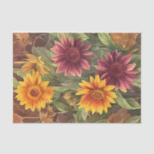 Jolie automne Fleurs et Feuille automne Floral