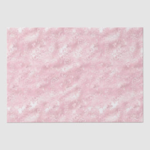 Papier Mousseline Jolie Fard Rose Élégant Glamour Shower de Mariage