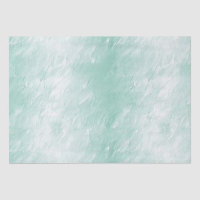 Papier Mousseline Jolie Menthe Fille (Recto)