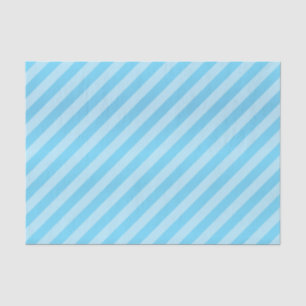 Papier Mousseline Jolis bleus layette et rayures diagonales