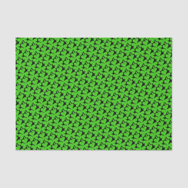 Papier Mousseline Jour de la Saint Patrick (Recto)