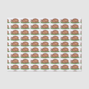 Papier Mousseline Jour de la Turquie Thanksgiving Christmas Holiday 