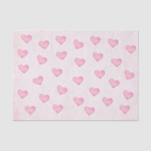 Papier Mousseline Jour des Valentines du coeur au coeur