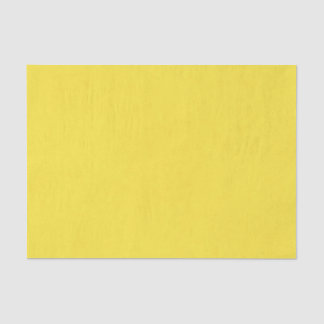 Papier Mousseline Joyeux Anniversaire citron jaune