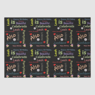 Papier Mousseline Joyeux Anniversaire Tissue Paper Leah