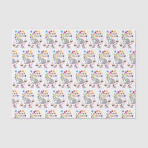 Papier Mousseline Joyeux Anniversaire Tissue Papier Possum