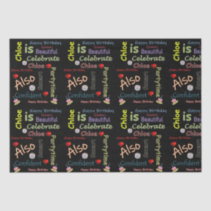 Papier Mousseline Joyeux choix de papier Tissue Anniversaire