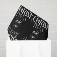 Joyeux CHRISTmas Christian Religieux Noir Chalk