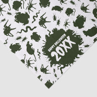 Joyeux Halloween Ajoutez L'année Bestioles Effraya