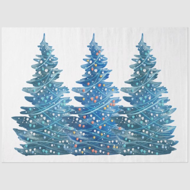 Papier Mousseline Joyeux Noël Design 8 (Recto)