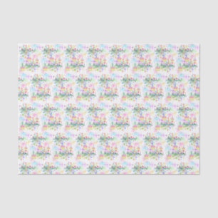 Papier Mousseline Joyeux papier de tissus d'anniversaire