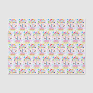 Papier Mousseline Joyeux papier de tissus d'anniversaire