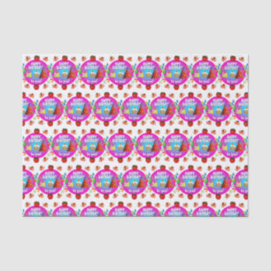 Papier Mousseline Joyeux papier de tissus d'anniversaire